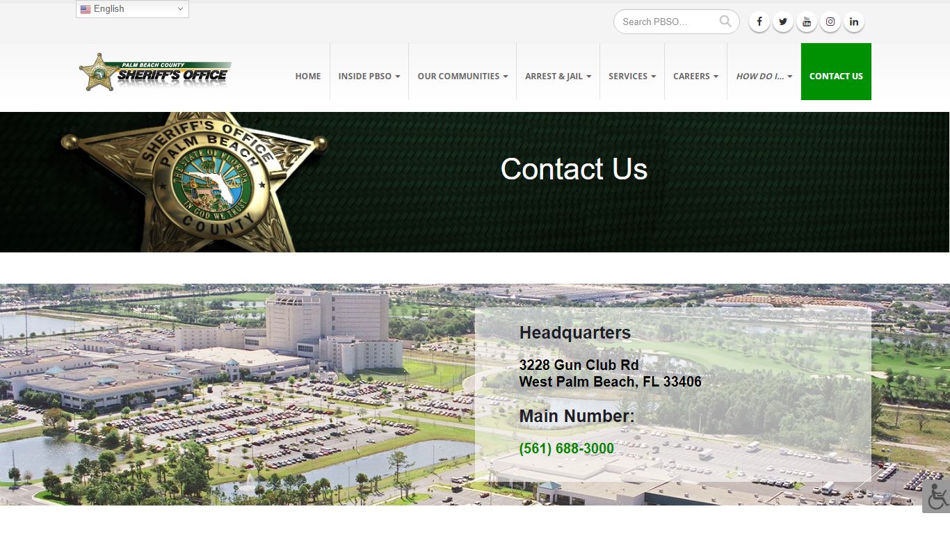 Contact Us - Palm Beach County Sheriff's Office